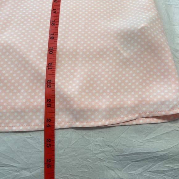 Forever 21 Halter Style Peach Polka Dot Tank Size S - Picture 7 of 9